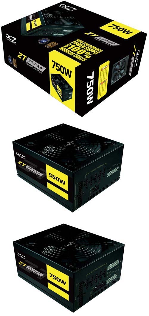 Новая линейка блоков питания от OCZ - ZT